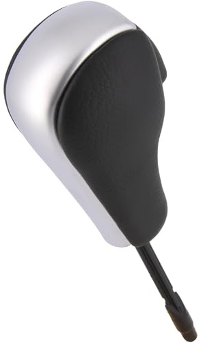 Recambo Schaltknauf Automatik passend für BMW X3, E83, 2003-2010, Plug & Play, Auto Schalthebel Wahlhebel, schwarz - silber