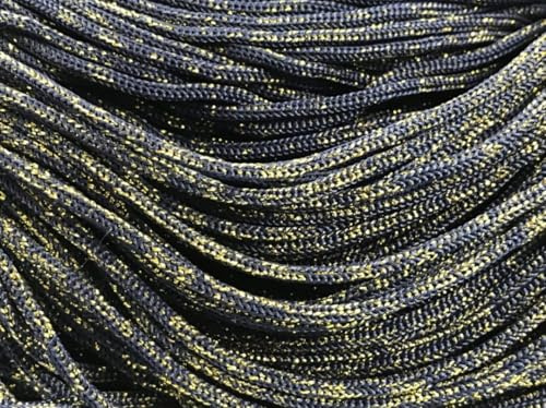 SWAN BLACK GLITTER THAI CORDINO 500G (BLU/ORO)