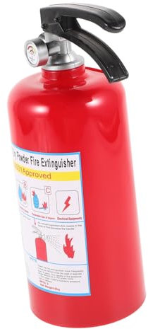 HOMSFOU Feuerlöscher Geldbehälter Aus Abs-material Als Münzversteck Und Dekoration Geeignet Mit Knopfmechanismus Für Einfachen Zugriff Sicher Und Praktisch