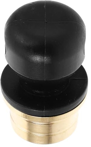 TOPPERFUN Gourd Wine Stopper Brass Mouth Funny Cocktail Cup Bar Cart Accessories Feng Shui Decor for Beverage Wine Saver