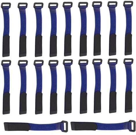 Garlands Fixing Straps for Railings, 20-Piece Seasonal Wreath Holder Straps - Christmas Decoration Garlands Hangers - for Stair Railings, Railings, Fences, Fireplaces, Home, Office, School