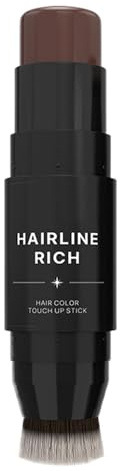Barra para cubrir la rayita, barra para cubrir la raíz Pluma temporal para | Bolígrafo de color de cobertura de cabello de larga duración para mujeres para adultos, amigos, estet