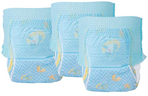 Domary Pannolini da Bagno Riutilizzabili da 3 Pezzi per Neonati (XXL 15 kg e oltre)