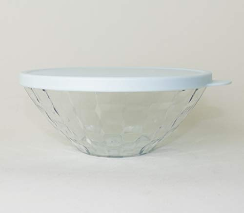 TUPPERWARE Diamant Stella Türkis Klar Servierschale Schüssel 1x 500ml + Mini Trichter lila