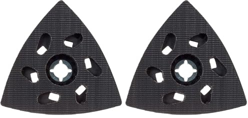 Bosch Accessories 1x Plateau de ponçage pour outil multifonction Starlock AVZ 93 G (confortable des coins, Accessoire) (Lot de 2)