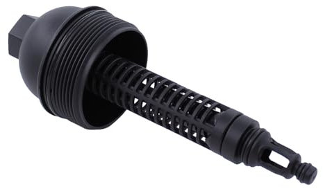 Deckel Ölfiltergehäuse Abdeckung Ölfilter Motorölfilter Gehäuse Abdeckkappe Ölfilterdeckel Ölfilterkappe für 3er E46 3er E90 E93 E92 E91 5er E60 E61 6er E63 E64 7er E65 X3 E83 X5 E53 X5 E70 X6 E71 E72