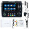Visone Finder Pro+ - Medidor de señal de satélite (4000 mAh, para receptor DVB-S/S2/S2X/T/T2/C HD Satélite TV Signal Finder pantalla LCD 4.3