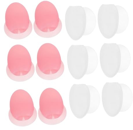 FRCOLOR 1 set Dammskydd För Läppborste Sminkborsteskydd Hem Läppborsteskydd Skydd För Sminkborste Skydd För Sminkverktyg Skydd För Läppborste Skydd För Läppborste 12 st