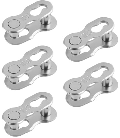 10PCS Cierre de Cadena 10 Velocidades Reutilizable, Conector de Cadena para Bicicleta de Acero como Cierre Rápido, Eslabón de Cadena 10 Velocidades para Bicicletas de Carretera, MTB y Trekking