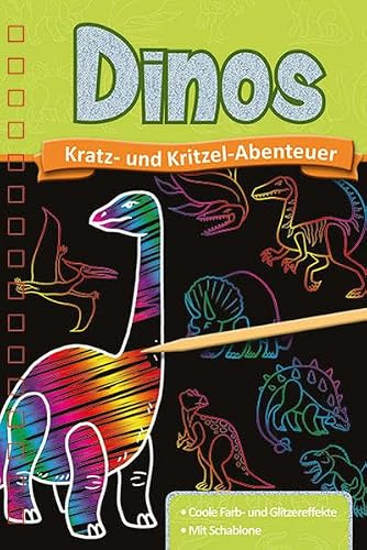 Kratzbuch - Dinos: Kratz- und Kritzel- Abenteuer