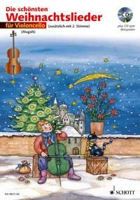 Die schönsten Weihnachtslieder: sehr leicht bearbeitet. 1-2 Violoncelli.