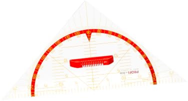 WISSNER® RE-Plastic Profi Geometriewinkel 45° (60cm)