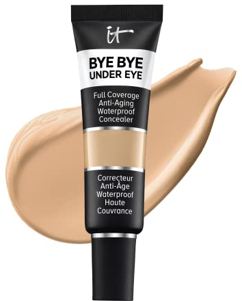 It Cosmetics Bye Bye Under Eye Full Coverage anti-aging waterproof Concealer (21.5 Medium Nude)