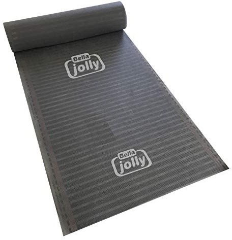 Jollytherm Folienheizung Top-Therm Basic | Fußbodenerwärmung für Laminat Parkett Venyl, Folienlänge & Fläche:2.5m / 1.25m²