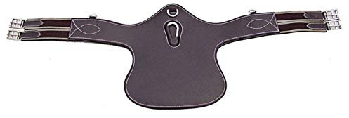 HORKA Buikbeschermersattelgurt Leder braun mt 105 cm