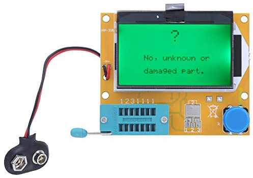 Tester per condensatori a transistor, tester per componenti elettronici, misuratore Rilevatore a verifica automatica Misuratori di prova ‑ T4