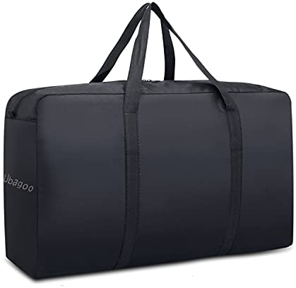 Ubagoo Aufbewahrungstasche Oxford Heavy-Duty Belastbare Aufbewahrungstasche Tragetasche Mit Handgriff für Bettzeug Matratzenauflagen Decken Bettdecken and Kissen (70 * 43 * 20 cm, 60L)