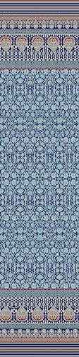 Bassetti MIRA Foulard aus 100% Baumwolle in der Farbe Blau B1, Maße: 270x270 cm - 9325928