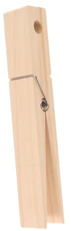 PRETYZOOM Porta Asciugamani in Legno Rustico Clip Per Asciugamani Da Bagno Accessori Per Bagno Design Molletta Gigante Resistente All Umidità