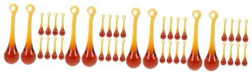 Sosoport 40stücke Kristall Dekorative Lampen Ornamente Hängende Prismen Für Dekoration Lichtfänger Für Hochzeiten Und Feste Hochwertige Klare Kristallverarbeitung