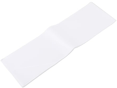 Fogli per Tintura Chioma Professionale Trasparenti 100 Fogli | Film Plastico Bianco, Separazione Precisa per Colorazione, Formato per Uso in Salone