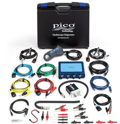 Pico Technology PicoScope 4425A Automotive Oscilloscope 4 channel USB Digital Diagnostic PC Scope 4 Channel Assessor kit with software, probes and adapters