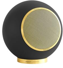 Elipson Enceinte bibliothèque Planet L Performance Noir Mat - Gold | HiFi | Home Cinema | à l'unité