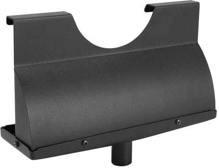 Brrnoo Fettauffangbehälter mit Großem Fassungsvermögen und Fettschieber, Magnetischer Fetttrichter aus Eisen für Grillpartys, Ideal für Eingebaute Grills