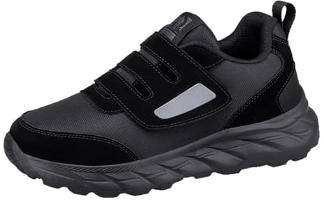 ZVJV Zapatillas Ortopédica para Ensanchar Ajustable Cómoda Artritis Edema Zapatos Pies Anchos Pie Diabetico Zapatos Casuales Sin Cordones Zapatillas Ortopedicas Hombre Mujer