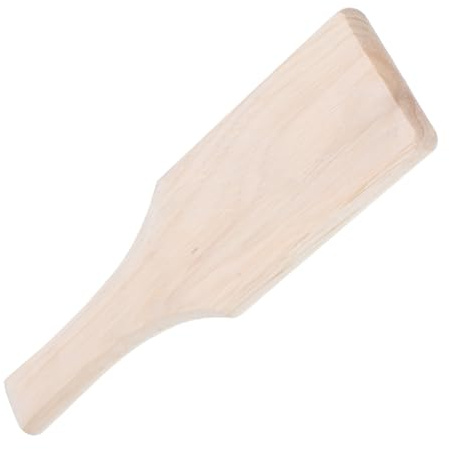 HEALSOPTHY Holzpaddel für Tonmodellierwerkzeug für Keramikprofis Beige | Präzise Kontrolle, Ergonomischer Griff, Vielseitiges Design, Große Arbeitsfläche für Tonarbeiten