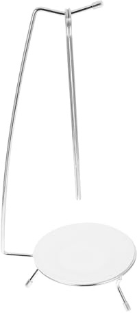 ULTECHNOVO Support à Brochettes Barbecue Acier Inoxydable avec Aiguilles Solides Support Suspendu Stable pour Gril Extérieur Ustensile Pratique pour Brochettes