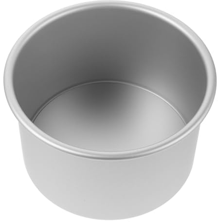 Angoily Molde Redondo para Pasteles con Fondo Desmontable de 15 CM Molde Antiadherente de Aleación de Aluminio Adecuado para Hornear Tartas Pan y Mousse en Repostería Doméstica