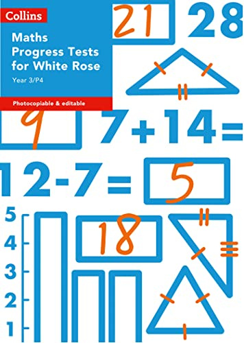Year 3/P4 Maths Progress Tests for White Rose (Collins Tests & Assessment)