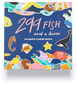299 Fish (and a Diver): An Aquatic Cluster Puzzle, Silver