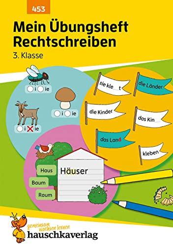 Mein Übungsheft Rechtschreiben 3. Klasse: Deutsch-Aufgaben mit Lösungen - Schreiben üben (Lernhefte zum Üben und Wiederholen, Band 453)