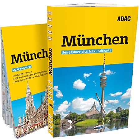 ADAC Reiseführer plus München: Mit Maxi-Faltkarte und praktischer Spiralbindung