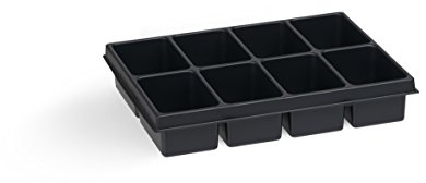 Aufbewahrungsbox Einsätze | Bosch Sortimo i-BOXX 72 Kleinteileinsatz 8-fach | Erstklassige Sortierboxen für Kleinteile | Ordnungssystem Schrauben