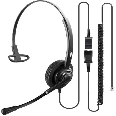 Cisco Headset with Microphone Noise Cancelling Corded RJ9 Telephone Headset for Cisco Landline Phone CP-7821 CP-7841 7931G 7940 7941G 7942G 7945G 7961G 7962G 7965G 7975 8841 8861 8865 8961 9951 9971