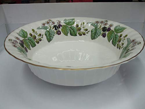 Royal Worcester English Bone China Lavinia Open Fruit Salad Bowl Diameter 9.75 Inches Height 3 Inches Made in England