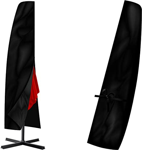 KESSER® Schutzhülle Schirmhaube Abdeckung für Sonnenschirm Schutzhülle Polyester Haube Ø300cm