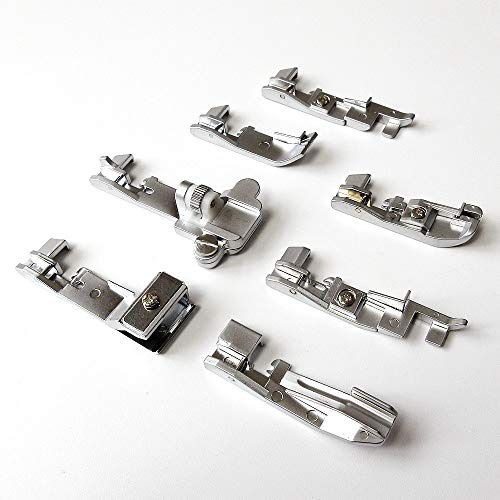 7 Füße Set für Singer Overlock Overlock Overlock Overlock Overlock Overlock Overlock Overlock 14Cg754 14Sh654 14U557 Consew 14Tu