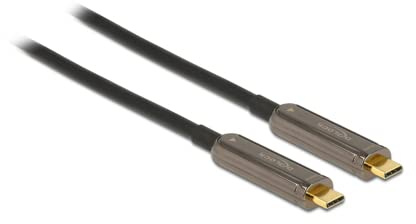 Delock Aktives Optisches USB-C™ Video Kabel 4K 60 Hz 20 m