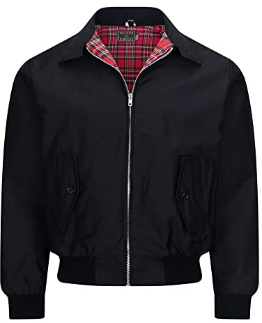 WALKER AND HAWKES - Faxton - Herren klassisch Jacke - Schwarz - L