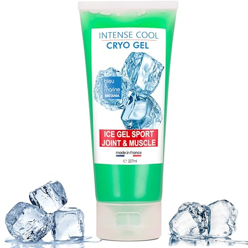 bleu & marine Bretania - Gel Froid Intense Cool | N°1 en Sport | Effet Rafraîchissant Immédiat | Cryothérapie | Idéal pour Massages Après Effort | Absorption Rapide, Vert