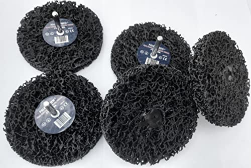 Discos de limpieza gruesos, 10 unidades, 50 mm de diámetro x 6 x 13 mm con mandril CBS Clean Strip Disc (10)