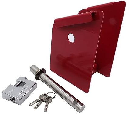 SHLPDFM Wegfahrsperre für VW Bus T3 Pedalkralle mit Abus Schloss Diebstahlsicherung Set