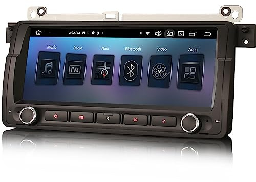 8.8 Android 16 Car Stereo Carplay SatNav for BMW 3 Series E46 M3 Rover 75 | 8-Core 4GB+64GB Android Auto GPS Touch Screen Bluetooth Canbus SWC DSP
