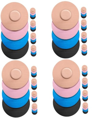 FOMIYES 80 Stk Sensorpatch Sensorbefestigungspflaster Hautfreundliche Sensoraufkleber Runde Sensoraufkleber Flecken Selbstklebende Sensorabdeckungen Sensorschutzpflaster Elastischer Stoff