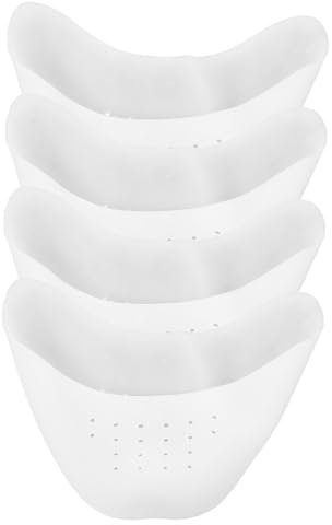 KOMBIUDA 2 Paar Zehenpolster Sebs Mit Wissenschaftlichem Bogendesign Atmungsaktiv Und Flexibel Zehenschutz Für Spitzenschuhe Schutz Vor Druck Und Reibung Für Tänzer Und Damen