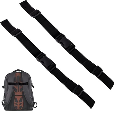 Primasage 2 Stück Brustgurt Rucksack, Rutschfestes Rucksack Brustgurt Verstellbares Brustgurt Rucksack Kinder für Outdoor Joggen Wandern